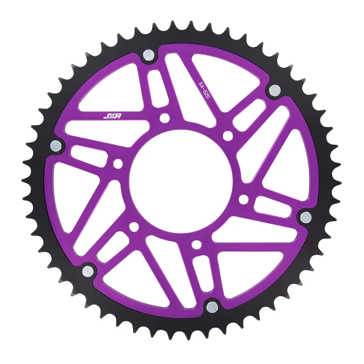 JXR Purple Twin Ring Rear Sprocket for Surron Ultra Bee 58T