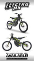 SURRON “SHARP FLURO/GREY/WHITE” DECAL KIT