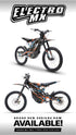 SURRON “SHARP ORANGE/BLUE/WHITE” DECAL KIT