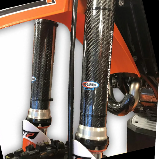 PRO-CARBON KTM UPPER FORK PROTECTORS – 85 SX ALL YEARS