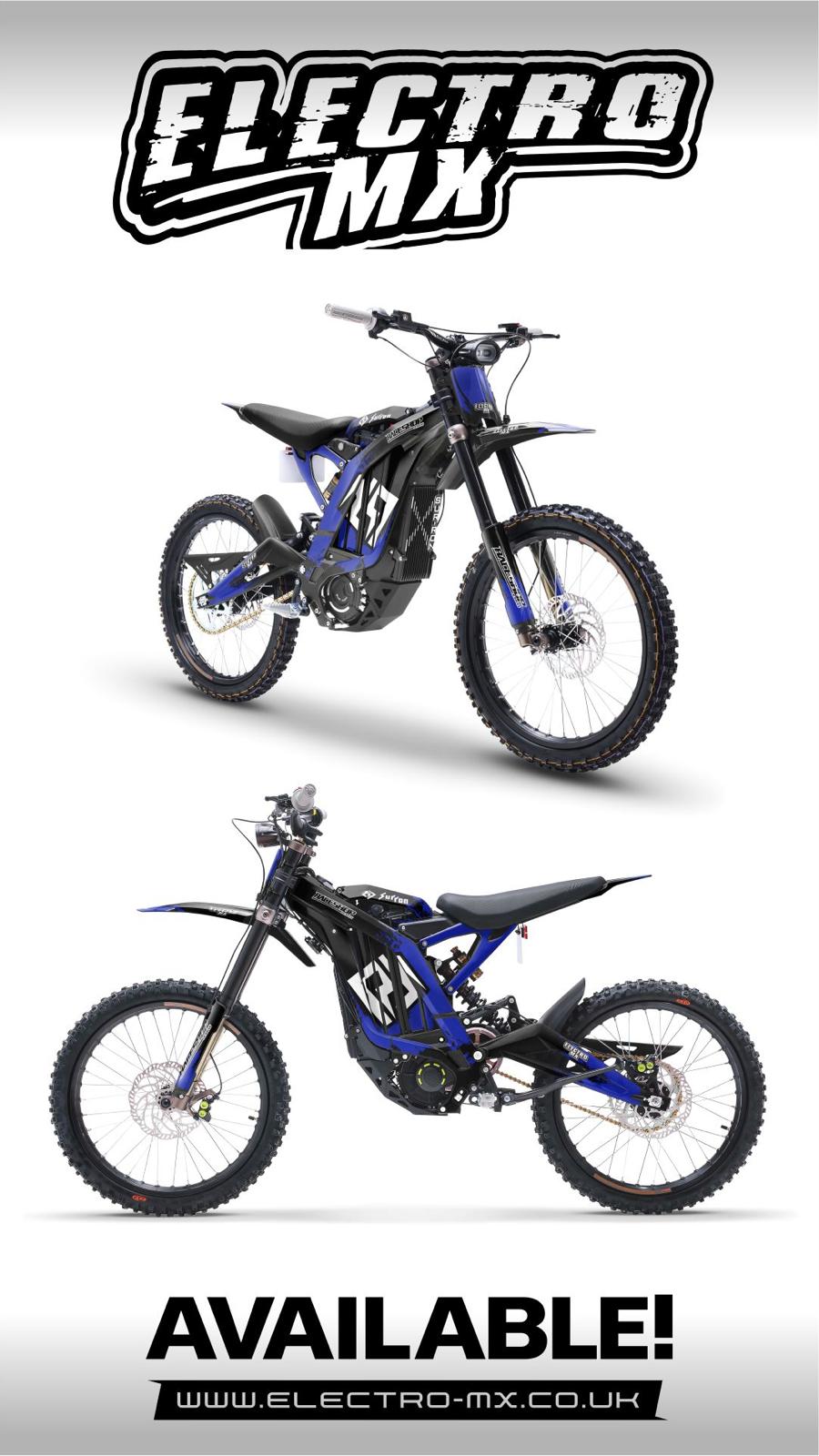 SURRON “O.G. BLUE/BLACK” DECAL KIT