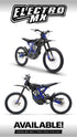 SURRON “O.G. BLUE/BLACK” DECAL KIT