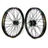 Surron 19" SM Pro Wheel Set Black Hubs / Black Spokes / Purple Nipples