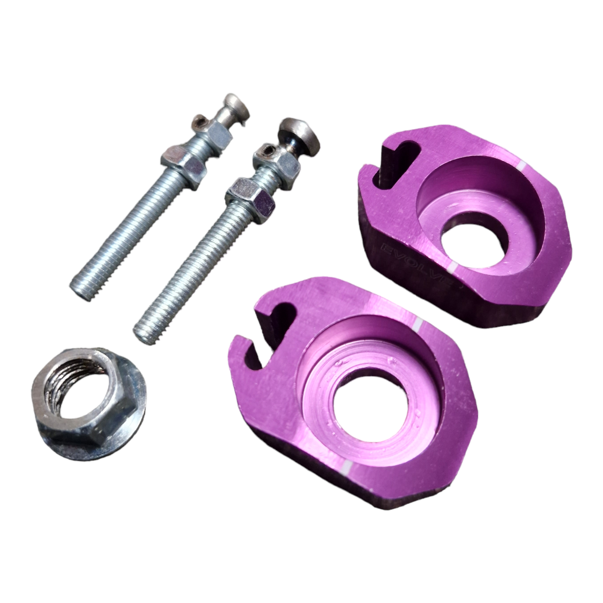 Evolve Axle Blocks & Tension Bolts