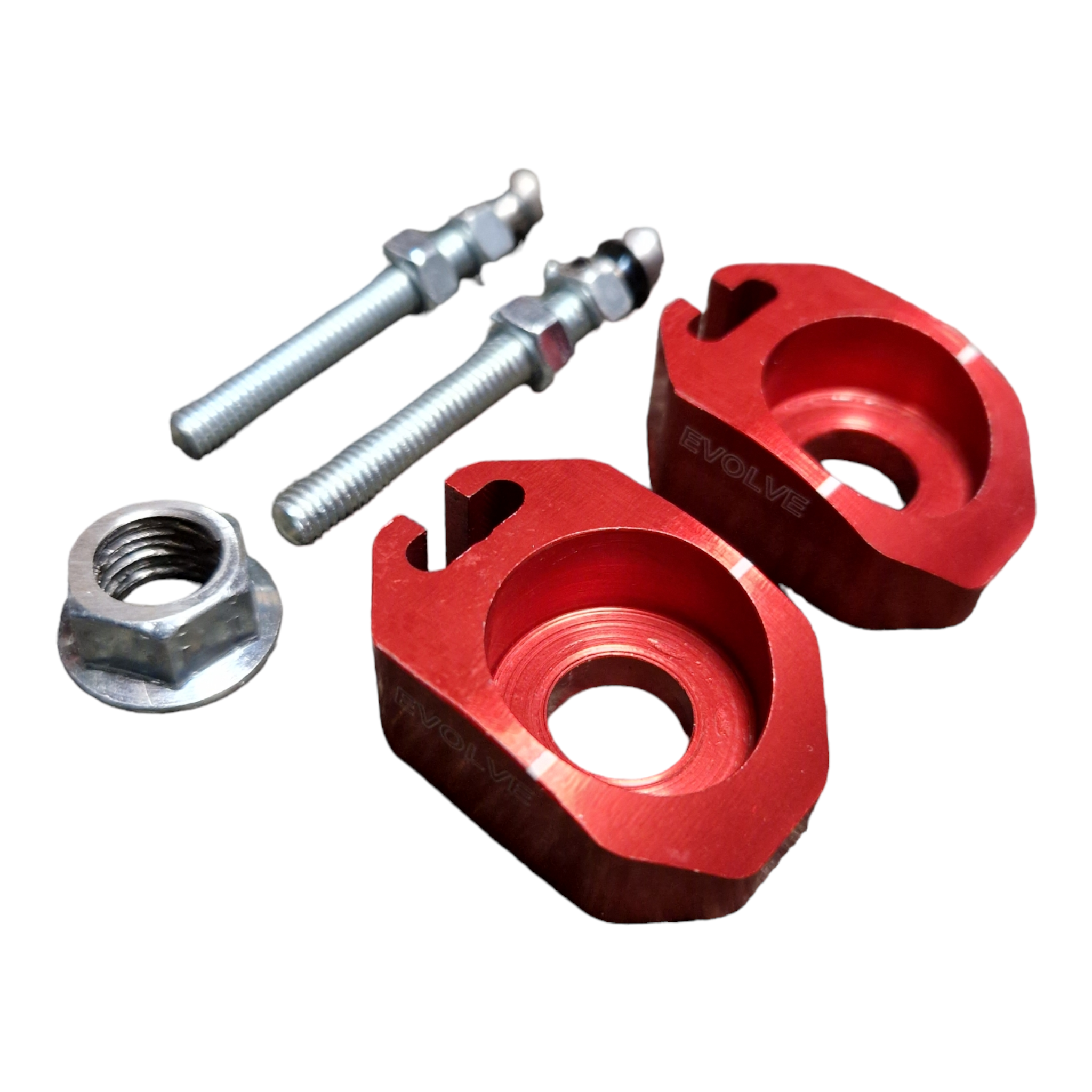 Evolve Axle Blocks & Tension Bolts