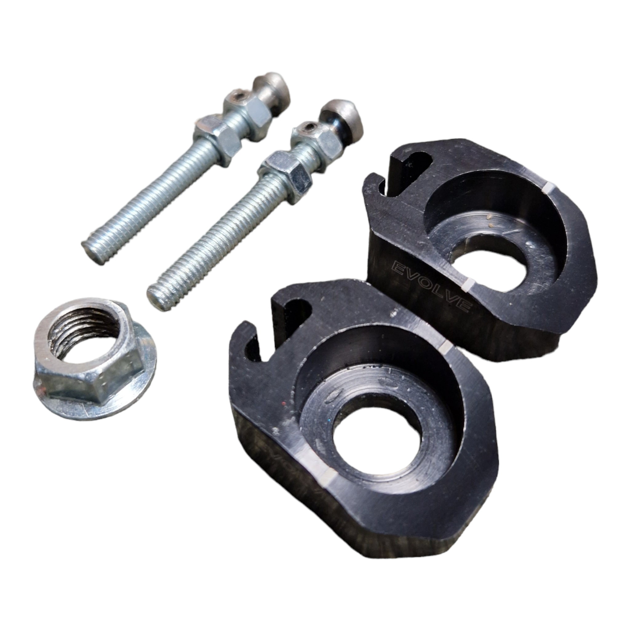 Evolve Axle Blocks & Tension Bolts